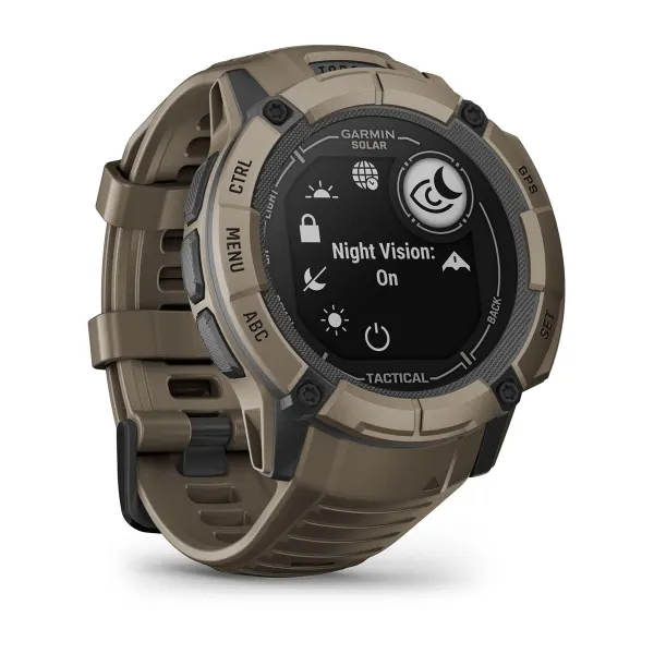 Garmin Instinct? 2X Solar - Tactical Edition, Coyote Tan