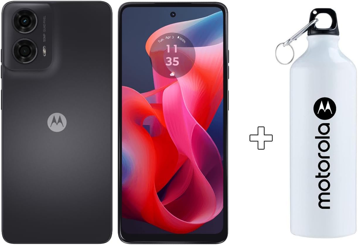 MOTOROLA G24, 8GB+128GB ROM, MTK Helio G85, 6.6" Extra Bright 90Hz Display, 5000mAh, Android 14, Pink Lavender