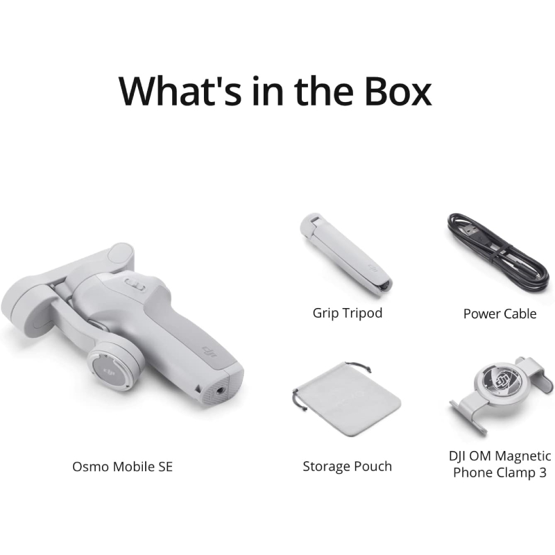 DJI Osmo Mobile SE Smartphone Gimbal White
