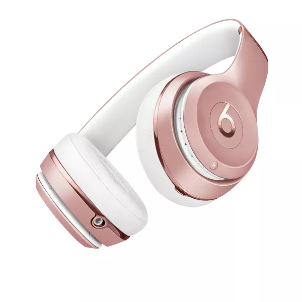 Beats Solo 3 Bluetooth Wireless On-Ear Headphones Rose Gold