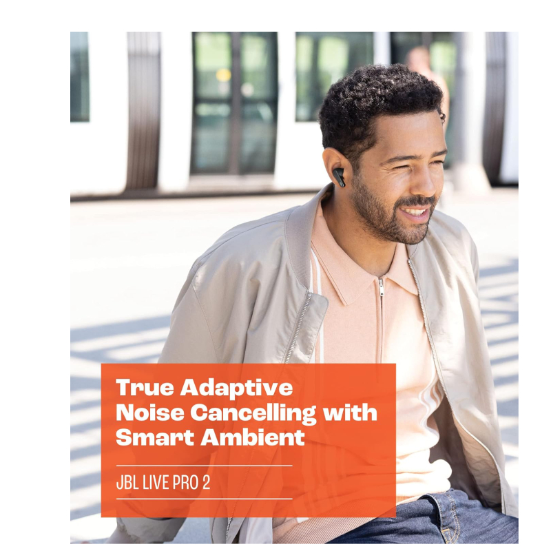 JBL Live Pro 2 True Wireless in Ear Noise Cancelling Earbuds Blue