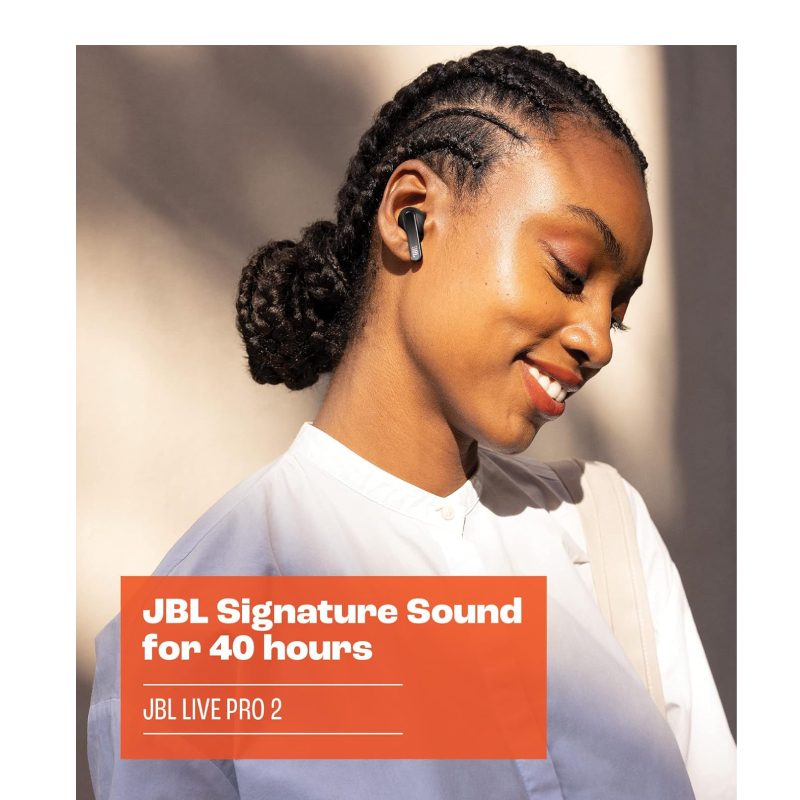 JBL Live Pro 2 True Wireless in Ear Noise Cancelling Earbuds Blue