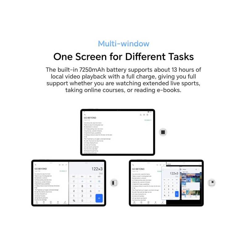 HONOR Pad X9 Space Gray 4GB 128GB WIFI 11.5- Inch