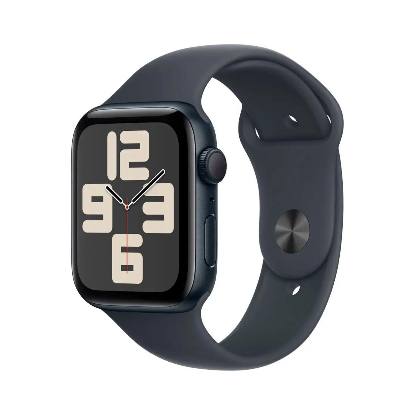 Apple Watch SE GPS 44mm Midnight Aluminium Case with Midnight Sport Band - M/L