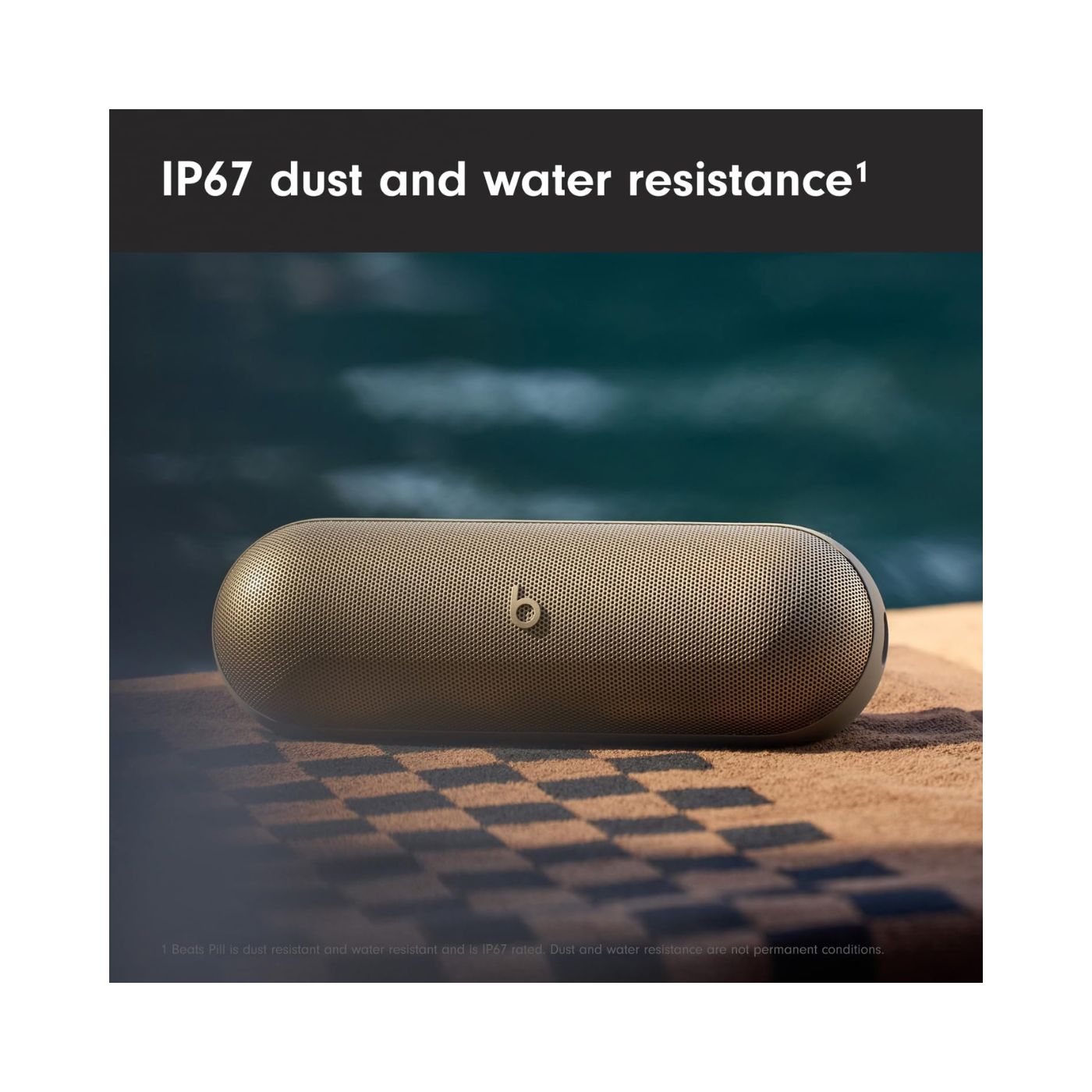 Beats Pill Speaker Champagne Gold