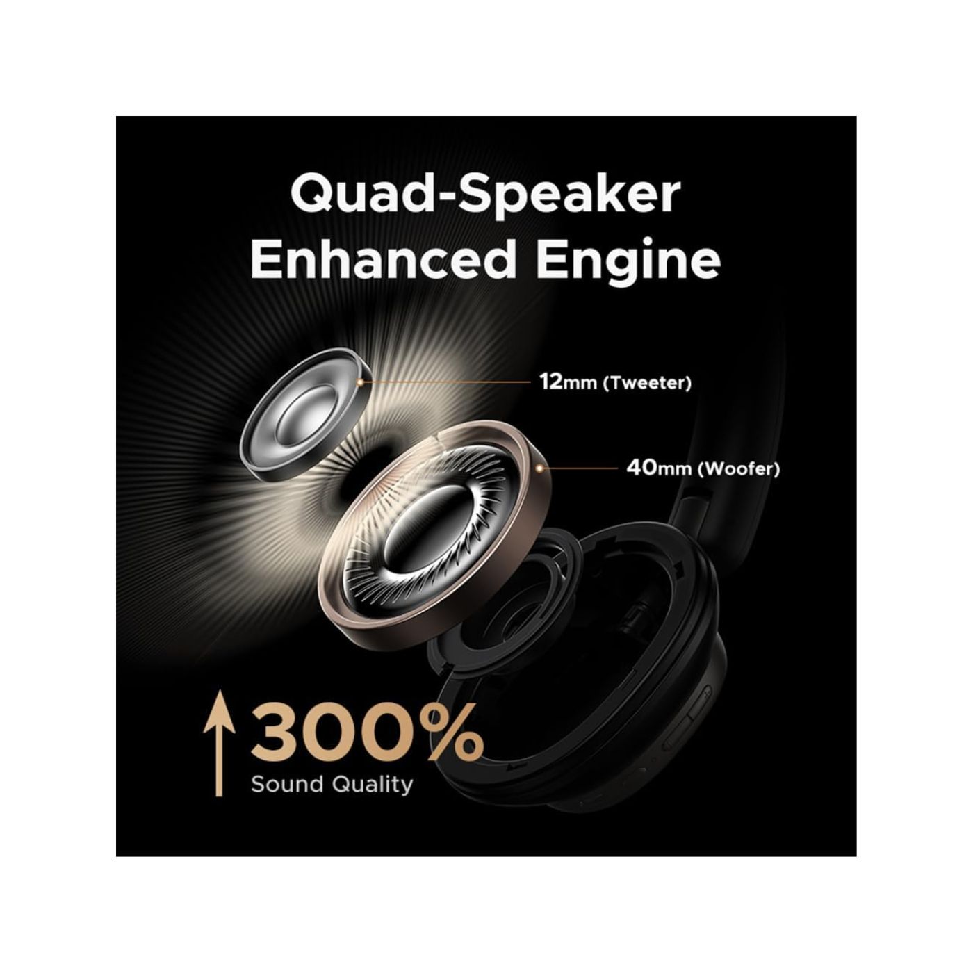 UGREEN HiTune Max6 Wireless Headphones Black (7)